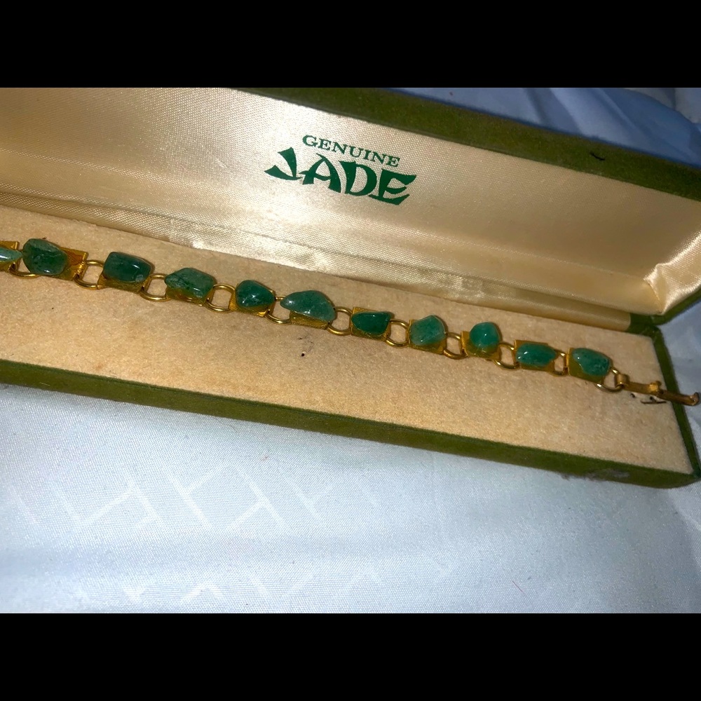 GENUINE JADE bracelet - Picture 1 of 2
